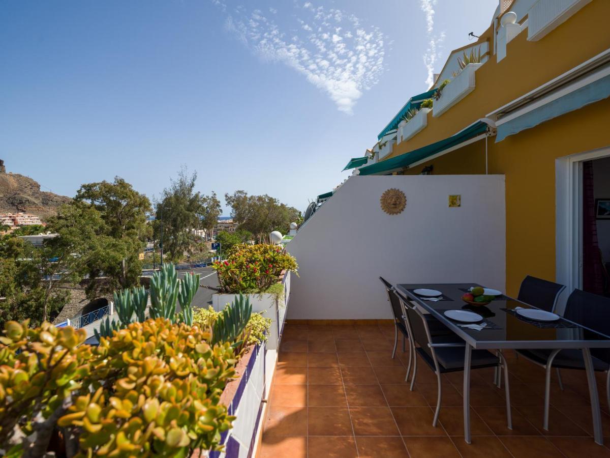 Amarre Pool Puerto De Mogan Exterior foto