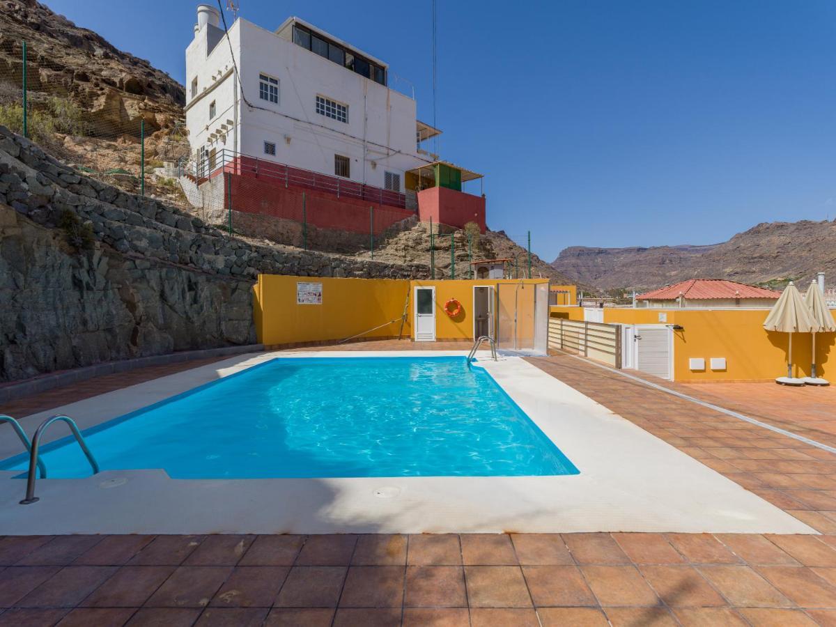 Amarre Pool Puerto De Mogan Exterior foto