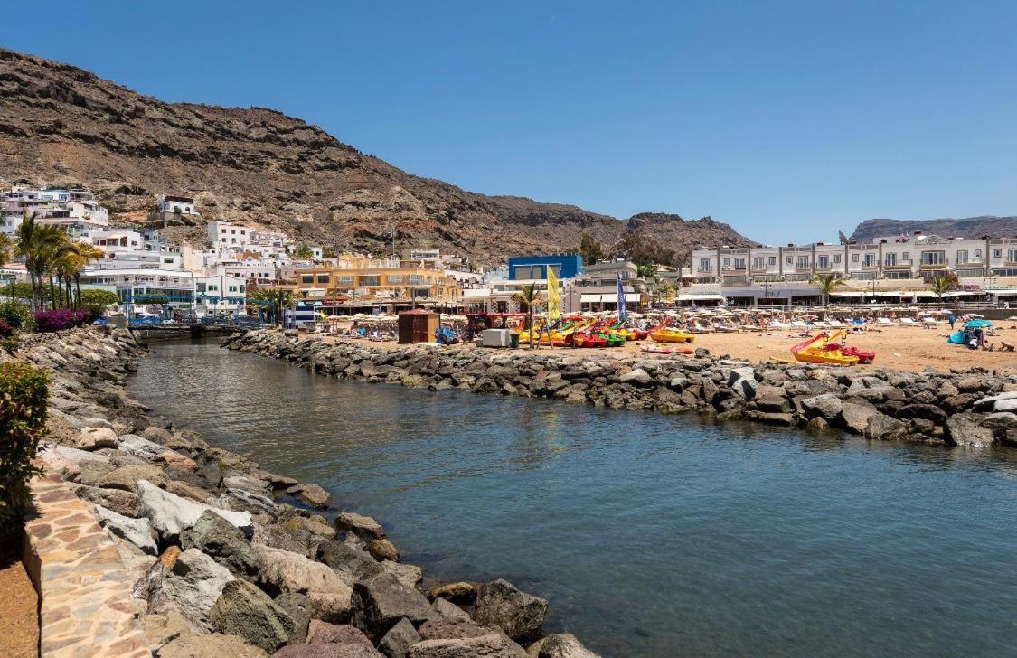 Amarre Pool Puerto De Mogan Exterior foto