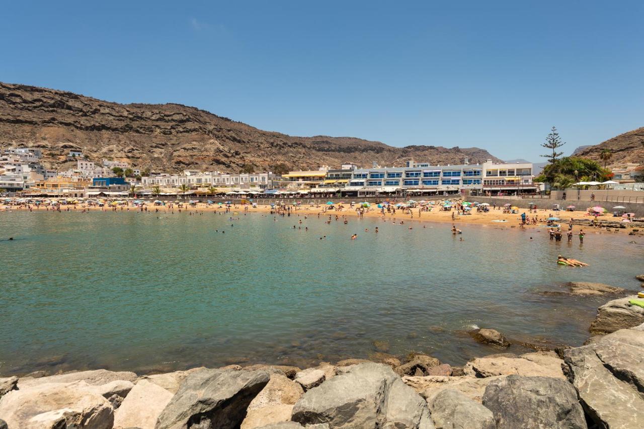Amarre Pool Puerto De Mogan Exterior foto