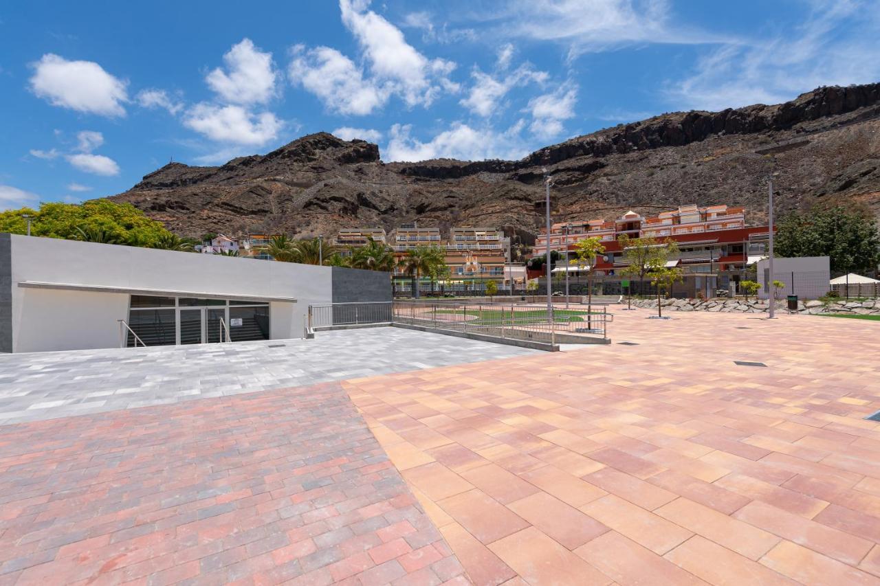 Amarre Pool Puerto De Mogan Exterior foto