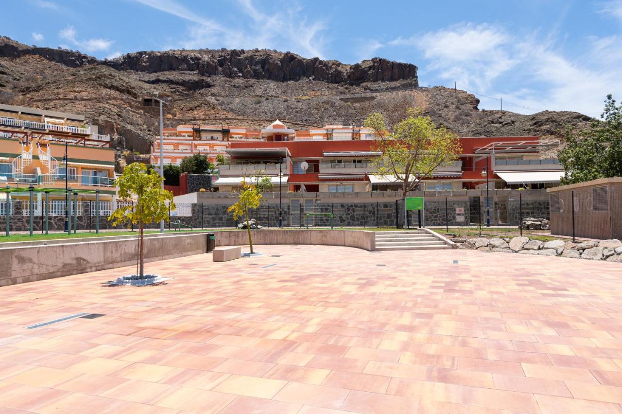 Amarre Pool Puerto De Mogan Exterior foto