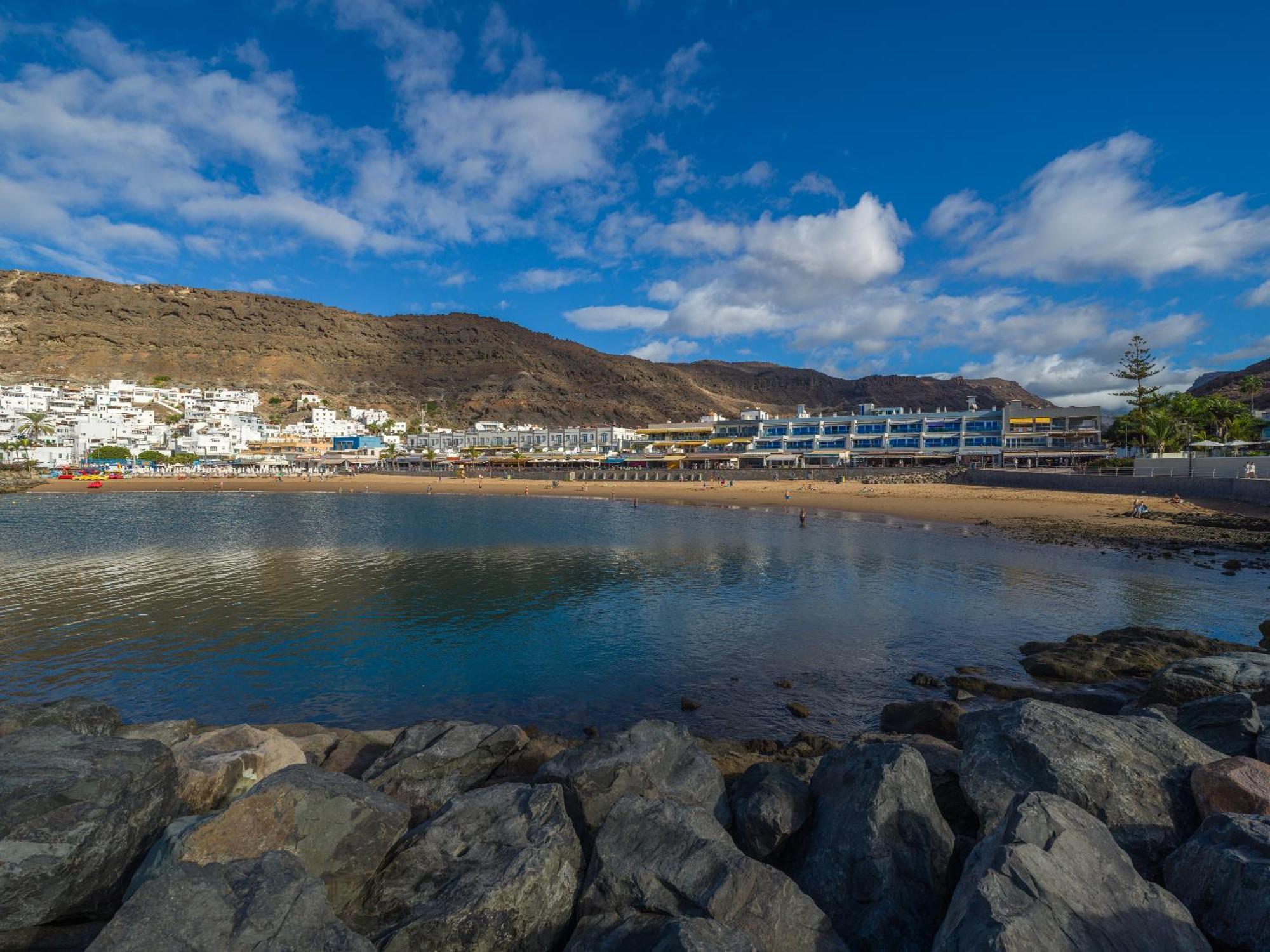 Amarre Pool Puerto De Mogan Exterior foto