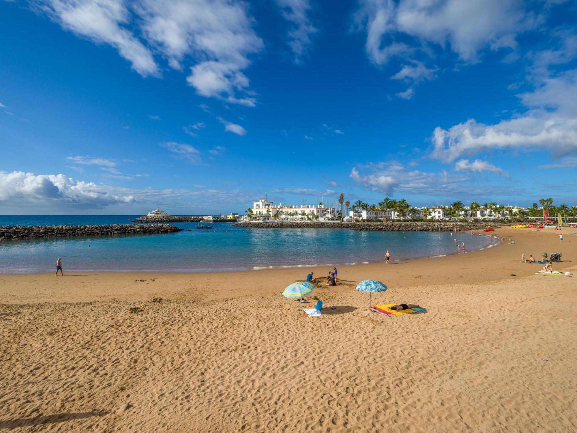 Amarre Pool Puerto De Mogan Exterior foto